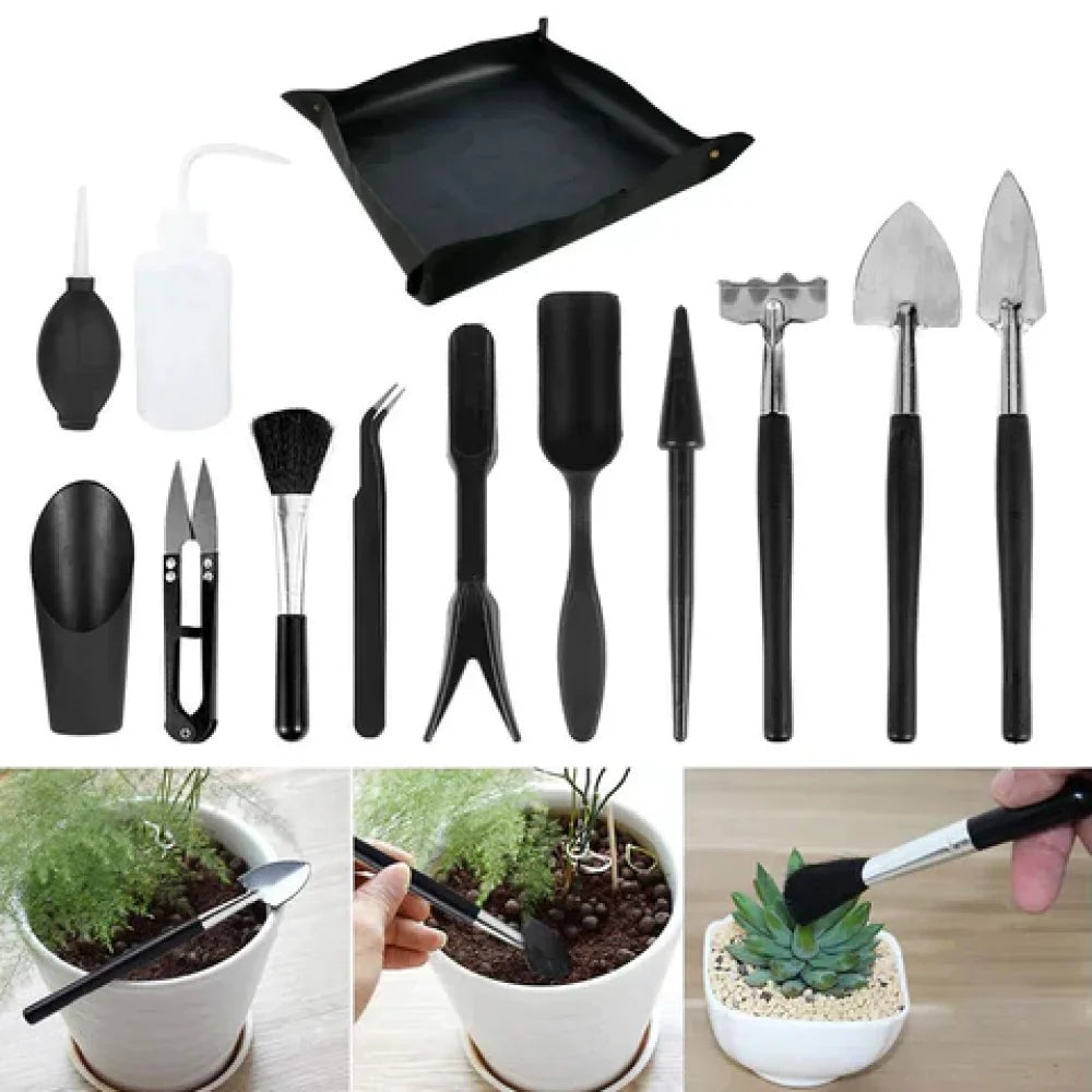 Kit de Ferramentas Completo para Jardinagem 13 Peças